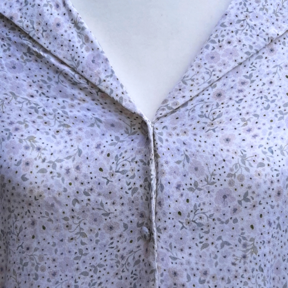 Aritzia Wilfred "Little Flowers" Blouse